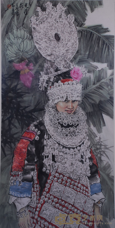 苗再新 芭蕉花 134×67cm约8平尺