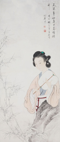 胡若思 仕女