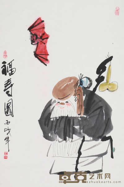 张乃成 人物 68x44cm