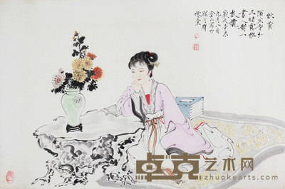 戴维祥 仕女 60x89cm