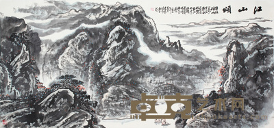 李艺隽 江山颂 82x176cm