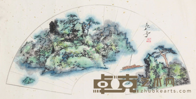蒋长安 山水