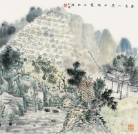 何家林 山水