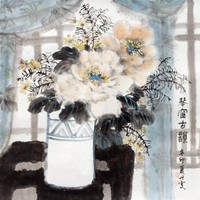 梁丹雯 花卉