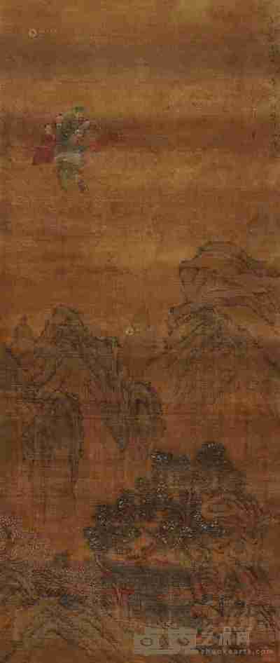 郑重 富贵寿考 立轴 91×38cm
