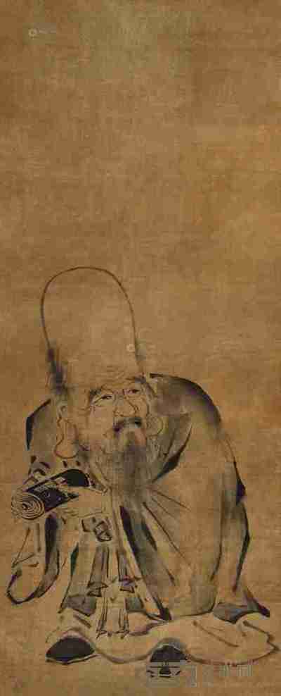 佚名 人物 立轴 98×39cm