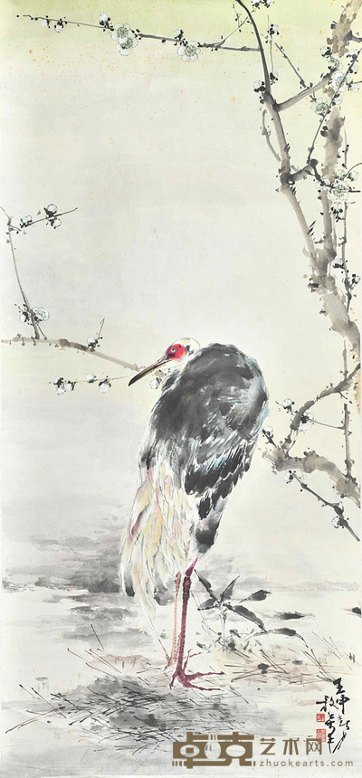 刘正明   天寒守岁图 99×53cm 约：4.72 平尺