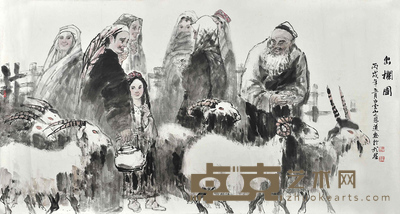 孙恩道 出栏图 97×180cm 约:15.72平尺