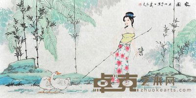 魏康翔 人物 68×136cm 约:8.32平尺