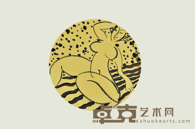 许玉平	人物（四） 33×33cm 约：0.98平尺