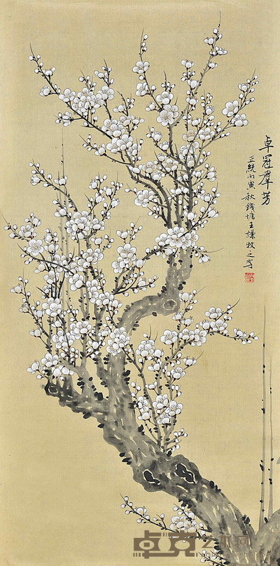 云茜 卓冠群芳 75×37cm 约:2.50平尺