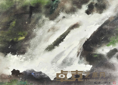 白统绪	涌劲 49.5×36cm 约：1.60平尺
