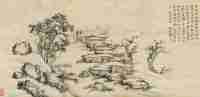 金城 癸丑（1913）年作 庐鸿草堂 立轴