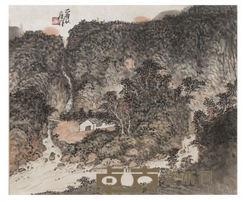 毕宝祥 山水 38×44cm