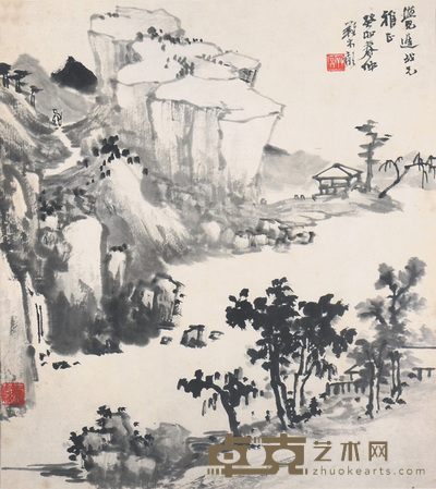 吴养木 山水 35×30cm