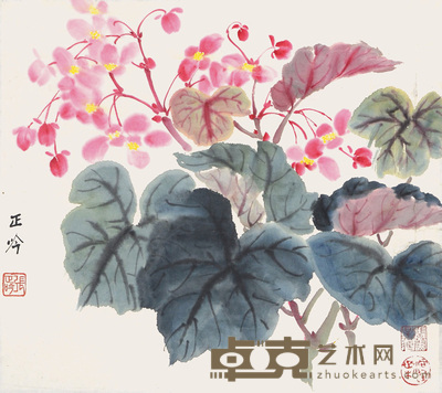 张正吟 花鸟 29×33cm