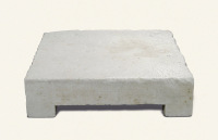 明·汉白玉方形石桌