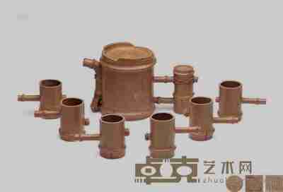 徐维明·篱笆茶具 高12cm；宽20.5cm