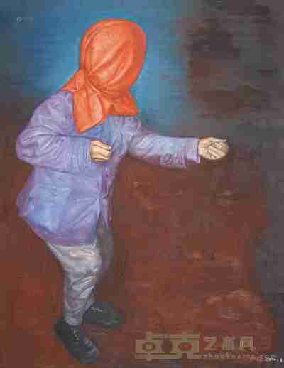 王华祥 2003年作 人之四—梦游 116×91cm