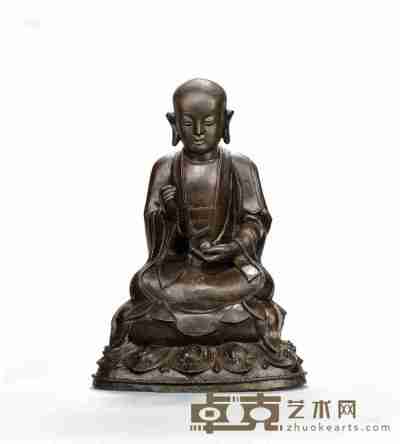 明代（1368-1644） 地藏王菩萨 高20.5cm