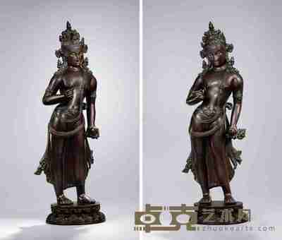 清代 乾隆（1736-1795） 地藏菩萨萨 高50cm