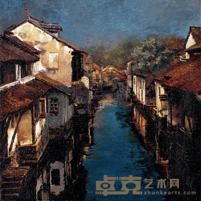 王其钧  伴阳 48×48cm