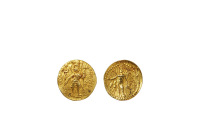 古印度贵霜王朝金币