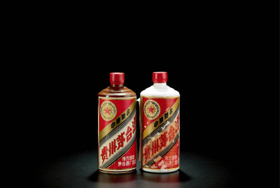 1983年五星牌贵州茅台酒（酱釉瓶，地方国营）