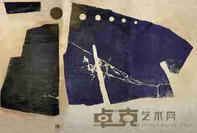 陈庭诗 昼与夜（三联屏） 93×188cm×3