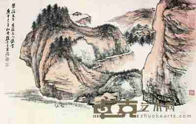 孙云生 山水 镜片 45×69cm