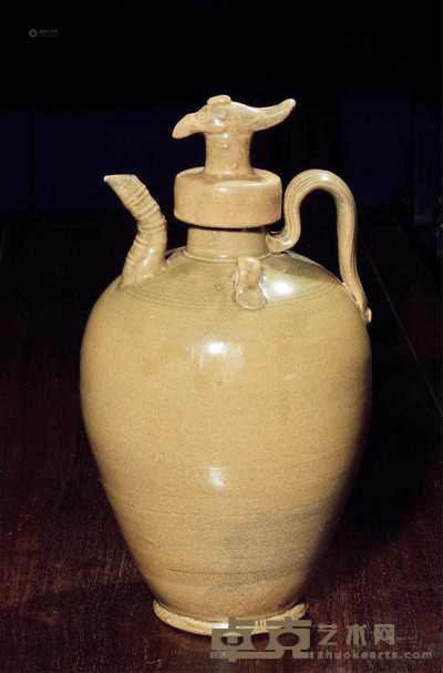 五代 越窑凤首壶 高35cm；宽20cm