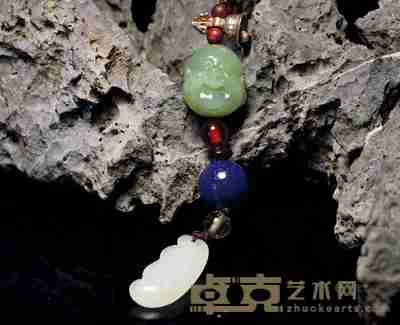 侯晓峰 弥勒佛挂件 1.7×1.5×1.5cm