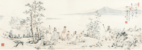 何士扬  湖山千里外