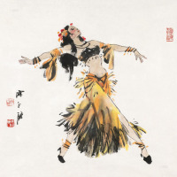 陈永锵 舞蹈 镜框