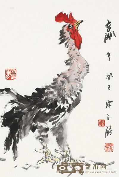 陈永锵 癸巳（2013）年作 赢了 镜框 69×45cm