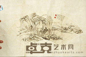 楼辛壶《山水》
