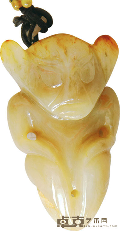 清 碧玺烟壶 长：5.2cm