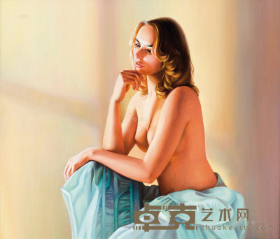 伊丽娜·谢朵娃 2013年作 女人体 92×79cm