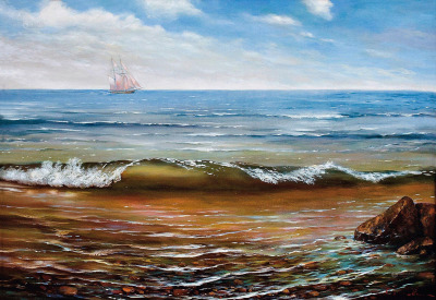 弗拉基米尔·西波维齐·康斯坦丁诺维齐 2013年作 海浪