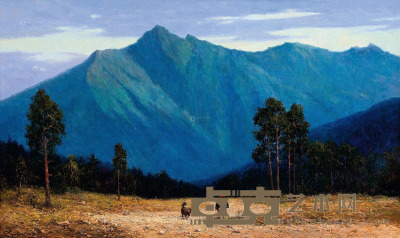 弗拉基米尔·奥尔洛夫 2013年作 山景 72×120cm
