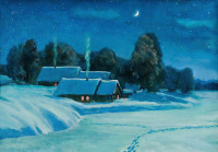 古辛·德米特里·谢尔盖耶维齐 2007年作 冬夜