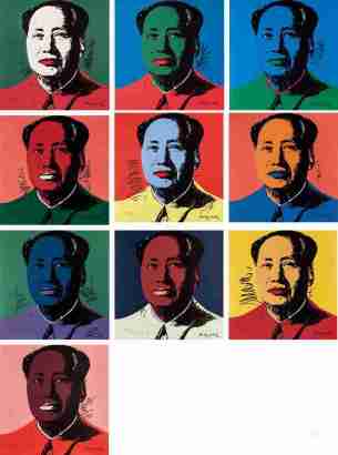 安迪·沃霍尔 1986年作 毛泽东系列