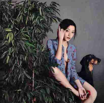 李贵君 2011年作 关于恋爱的遐想