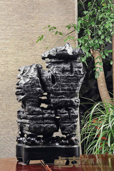 《赤壁》灵璧供石 高77cm