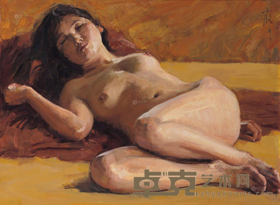 汤小铭 1997年作 人体9719 60×80cm