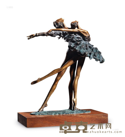 何健君 2013年作 芭蕾 53×40×28cm