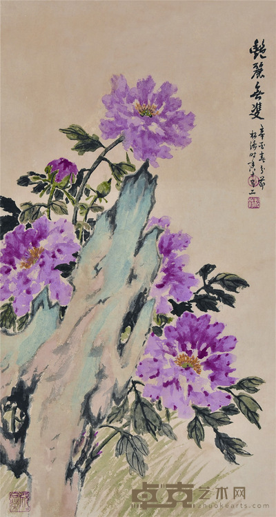 蔡群 人物 68×68cm 约: 4.2平尺