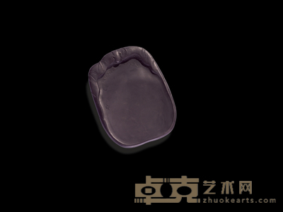 秋叶纹端砚 长:13cm 宽:9.6cm