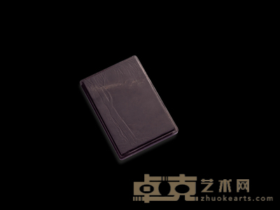 钱泳铭梧桐纹端砚 长:16.8cm 宽:11.6cm