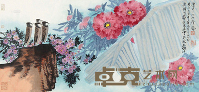 薛亮 花鸟 44.5×96.5cm